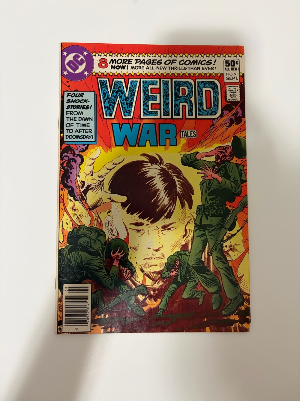DC comics - Weird War Tales Comic #91